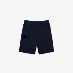 Sous-Vetements & Vetements D'Interieur | LACOSTE Short D'Interieur En Molleton De Coton Uni Avec Crocodile Velours