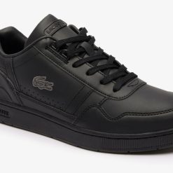 Sneakers | LACOSTE Sneakers T-Clip Homme En Cuir