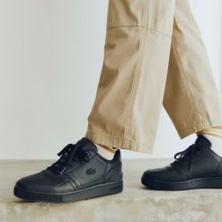 Sneakers | LACOSTE Sneakers T-Clip Homme En Cuir