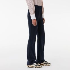 Pantalons & Shorts | LACOSTE Pantalon Habille Taille Haute Coupe Flare