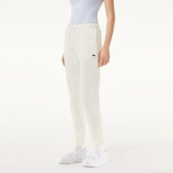 Pantalons & Shorts | LACOSTE Pantalon De Survetement Jogger Femme Lacoste En Molleton