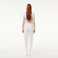 Pantalons & Shorts | LACOSTE Pantalon De Survetement Jogger Femme Lacoste En Molleton