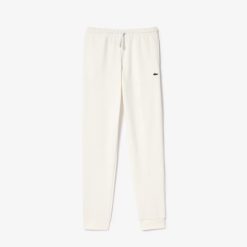 Pantalons & Shorts | LACOSTE Pantalon De Survetement Jogger Femme Lacoste En Molleton