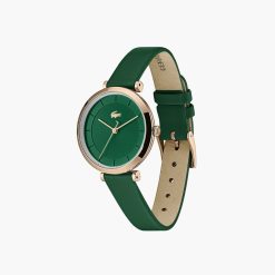 Montres | LACOSTE Montre Lacoste Geneva Bracelet En Cuir Vert