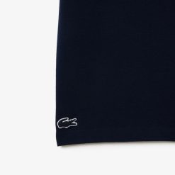 Sous-Vetements & Vetements D'Interieur | LACOSTE T-Shirt De Pyjama A Col Contraste