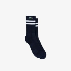 Chaussettes | LACOSTE Chaussettes Tennis En Jersey Respirant