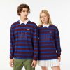 Polos | LACOSTE Polo Manches Longues A Rayures Inspiration Rugby