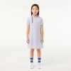 Vetements Fille | LACOSTE Robe En Petit Pique Avec Logo Crocodelle Brode