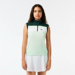 Vetements De Sport | LACOSTE Polo Tennis Contraste En Pique Indemaillable Ultra-Dry