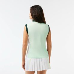 Vetements De Sport | LACOSTE Polo Tennis Contraste En Pique Indemaillable Ultra-Dry