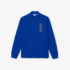 Polos | LACOSTE Polo Manches Longues Original L.12.12 Avec Badges Iconiques