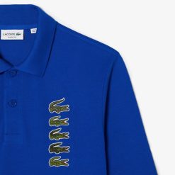 Polos | LACOSTE Polo Manches Longues Original L.12.12 Avec Badges Iconiques