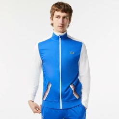 Vetements De Sport | LACOSTE Sweatshirt Zippe Homme Lacoste Tennis Indemaillable