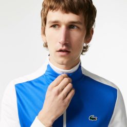 Vetements De Sport | LACOSTE Sweatshirt Zippe Homme Lacoste Tennis Indemaillable