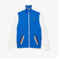 Vetements De Sport | LACOSTE Sweatshirt Zippe Homme Lacoste Tennis Indemaillable