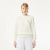 Pullovers | LACOSTE Pull Col Rond Femme Lacoste En Coton Biologique