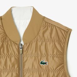 Vetements De Sport | LACOSTE Doudoune Sans Manche Reversible Golf