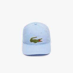 Chapeaux & Casquettes | LACOSTE Casquette Unie Ajustable Lacoste En Twill De Coton Biologique