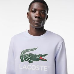 Sweatshirts | LACOSTE Sweatshirt Classic Fit En Molleton De Coton