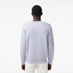 Sweatshirts | LACOSTE Sweatshirt Classic Fit En Molleton De Coton