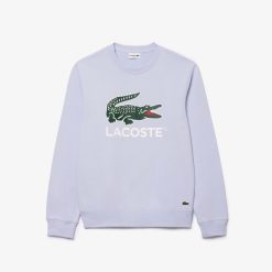 Sweatshirts | LACOSTE Sweatshirt Classic Fit En Molleton De Coton