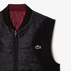 Vetements De Sport | LACOSTE Veste Sans Manche Homme Lacoste Sport Rembourree Et Reversible