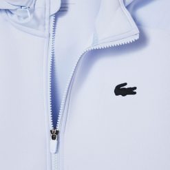 Vetements De Sport | LACOSTE Sweatshirt Zippe Femme Loose Fit Lacoste Sport Avec Capuche