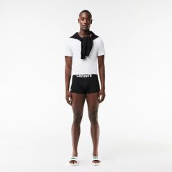 Sous-Vetements & Vetements D'Interieur | LACOSTE Lot De 3 Boxers Courts Homme Avec Marquage Lacoste En Jersey