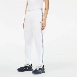 Pantalons & Shorts | LACOSTE Pantalon De Survetement Jogger Homme Lacoste Avec Bandes Siglees