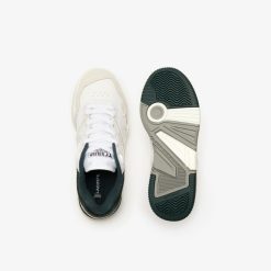 Sneakers | LACOSTE Sneakers Lineshot Femme En Cuir Avec Col En Mesh