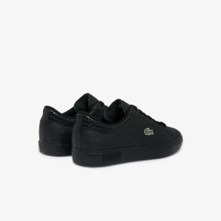 Sneakers | LACOSTE Sneakers Powercourt Homme En Cuir Brun