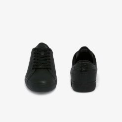 Sneakers | LACOSTE Sneakers Powercourt Homme En Cuir Brun