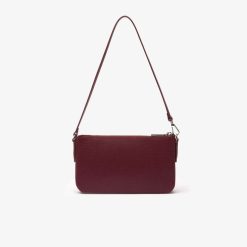 Sacs A Bandouliere | LACOSTE Sac A Main Chantaco Classics En Cuir