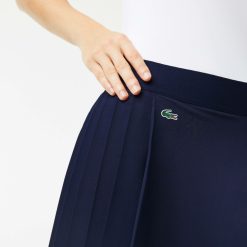 Vetements De Sport | LACOSTE Jupe Femme Golf Lacoste Sport Avec Shorty Integre Ultra-Dry