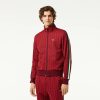 Survetements | LACOSTE Sweatshirt Zippe Paris Jacquard Monogramme