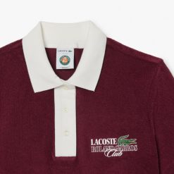 Vetements De Sport | LACOSTE Polo Tennis En Maille Eponge Edition Roland Garros