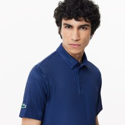 Vetements De Sport | LACOSTE Polo Golf Avec Mini Imprime Ultra-Dry Anti-Uv