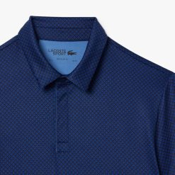 Vetements De Sport | LACOSTE Polo Golf Avec Mini Imprime Ultra-Dry Anti-Uv