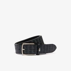 Ceintures | LACOSTE Ceinture The Blend Avec Imprime Monogramme