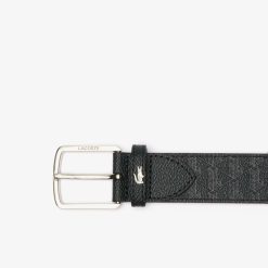 Ceintures | LACOSTE Ceinture The Blend Avec Imprime Monogramme