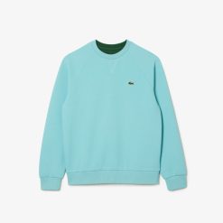 Sweatshirts | LACOSTE Sweatshirt Jogger A Col Rond Double Face Pique