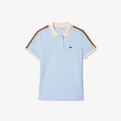 Polos | LACOSTE Polo Slim Fit Jacquard Monogramme Lacoste