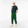 Pullovers | LACOSTE Polo A Rayures Homme Lacoste Fabrique En France En Coton Biologique