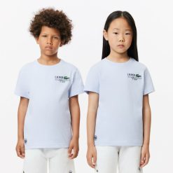 Vetements Fille | LACOSTE T-Shirt Coton Sport Edition Roland Garros