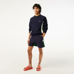 Maillots De Bain | LACOSTE Short De Bain Color-Block Homme Lacoste En Polyamide Recycle