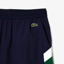 Maillots De Bain | LACOSTE Short De Bain Color-Block Homme Lacoste En Polyamide Recycle