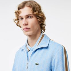 Sweatshirts | LACOSTE Sweatshirt Zippe Paris Jacquard Monogramme