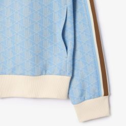 Sweatshirts | LACOSTE Sweatshirt Zippe Paris Jacquard Monogramme