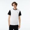 T-Shirts | LACOSTE T-Shirt Color-Block Regular Fit En Jersey