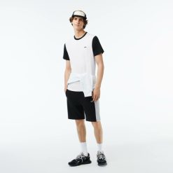 T-Shirts | LACOSTE T-Shirt Color-Block Regular Fit En Jersey